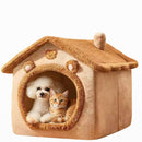 Casinha Plush com Telhado para Pet