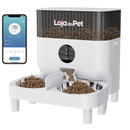 Alimentador Automático 2 em 1 para Cachorros e Gatos com Bebedouro