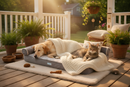Cama Pet Ortopédica Duke & Dixie Flat com Espuma Casca de Ovo